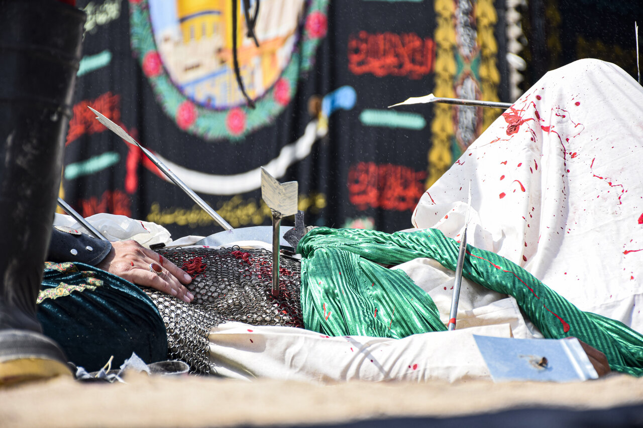 گزارش تصویری عاشورای حسینی در شهرستان تفت یزد