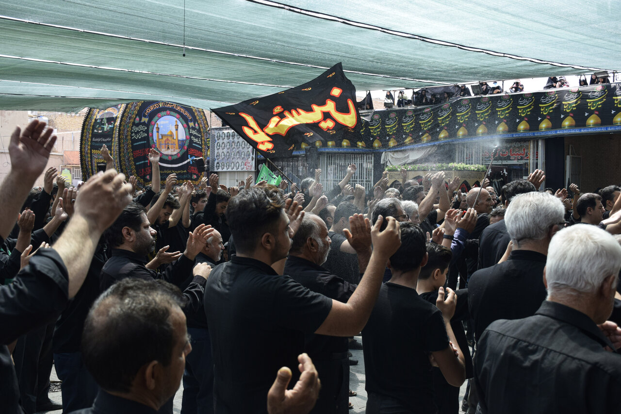 گزارش تصویری عاشورای حسینی در شهرستان تفت یزد