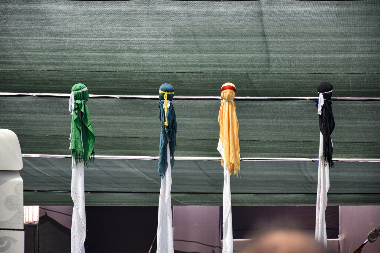 گزارش تصویری عاشورای حسینی در شهرستان تفت یزد