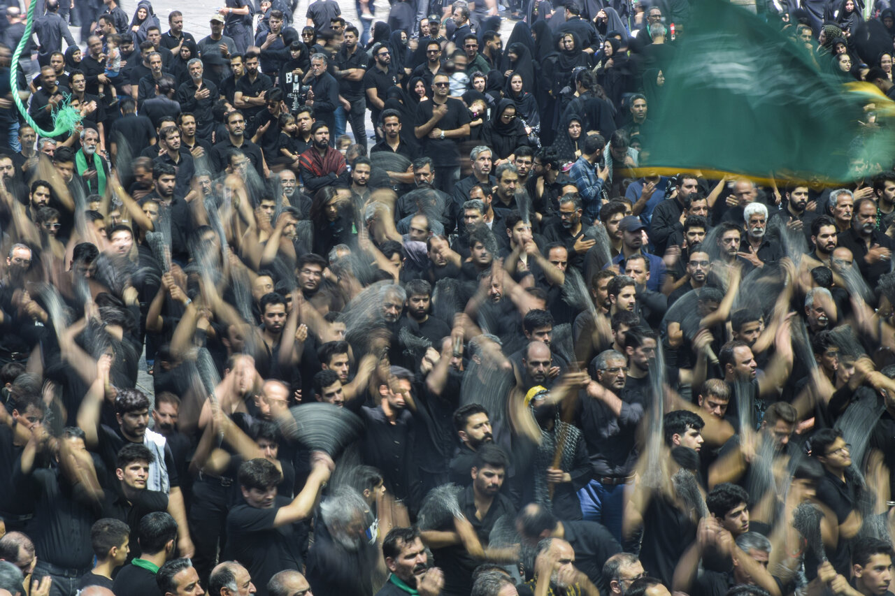 گزارش تصویری عاشورای حسینی در شهرستان تفت یزد