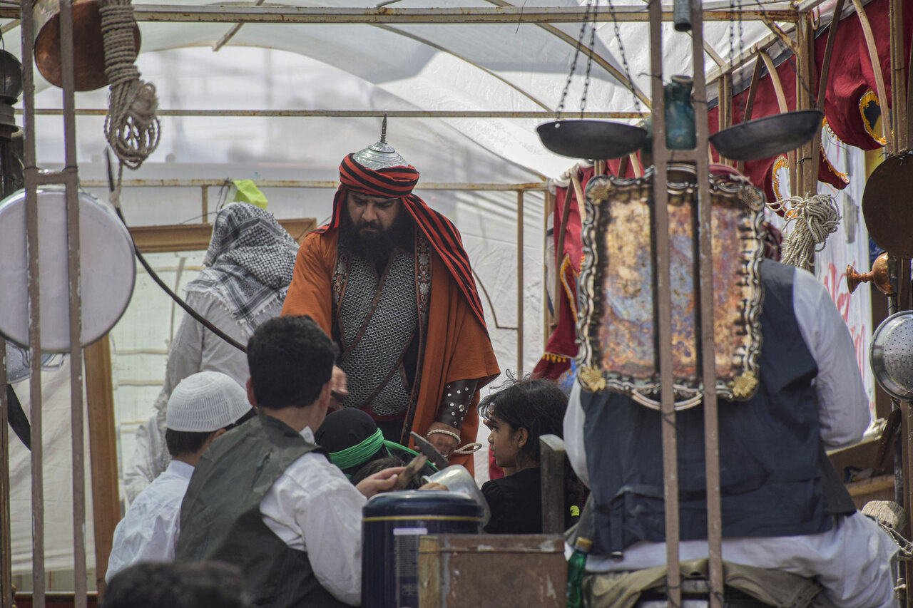 گزارش تصویری عاشورای حسینی در شهرستان تفت یزد