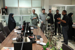 بازدید فرمانده یگان حفاظت محیط زیست کشور از خبرگزاری مهر