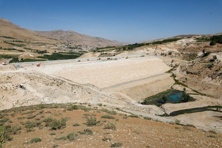 سد «بابا حیدر» در شهرستان فارسان تا پایان امسال تکمیل می‌شود