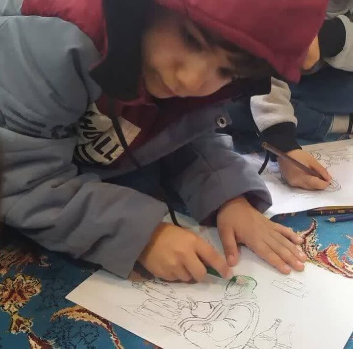 راه اندازی حسینیه کودک در هیأت بیت الزهراالشتر لرستان