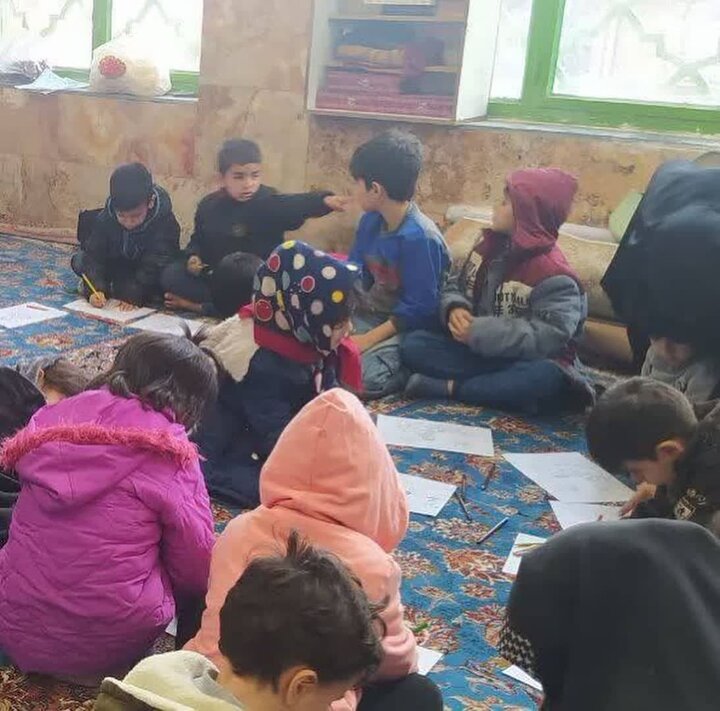 راه اندازی حسینیه کودک در هیأت بیت الزهراالشتر لرستان