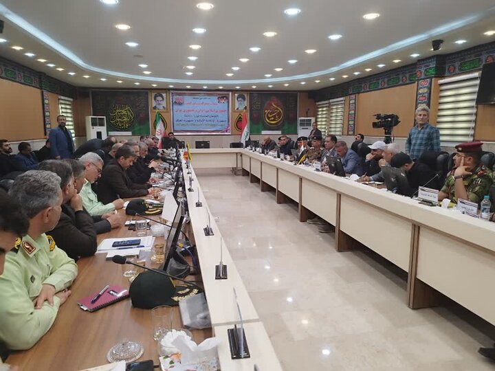 نشست مشترک وزرای کشور ایران و عراق در مهران برگزار شد