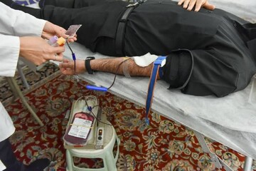 داوطلبان جمعیت هلال احمر بروجن ۶۰۰ واحد خون اهدا کردند