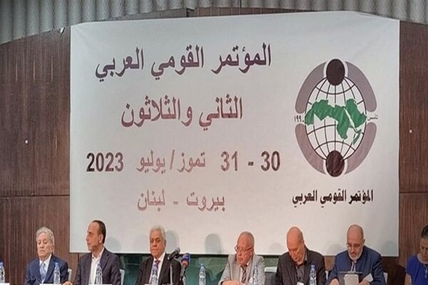 صیہونی حکومت کا خطے سے خاتمہ ضروری ہے، عرب نیشنل کانگریس