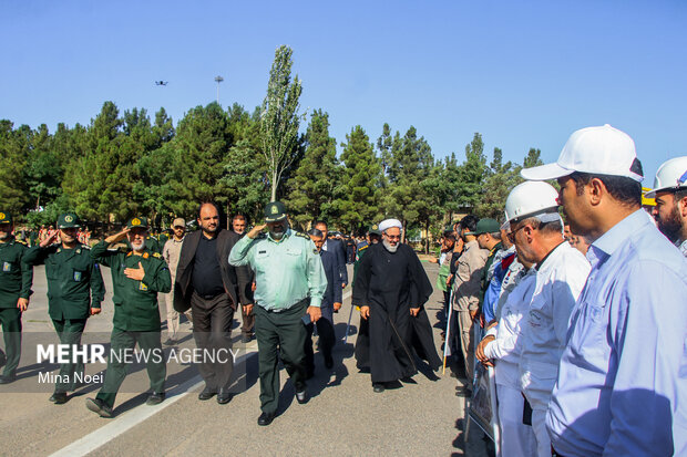 دومین رزمایش سراسری جهادگران سازندگی در تبریز