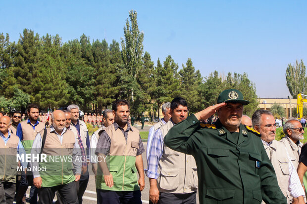 دومین رزمایش سراسری جهادگران سازندگی در تبریز