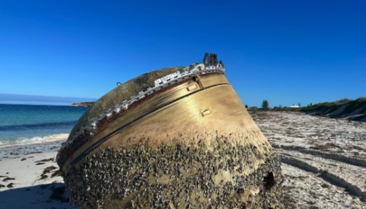 Australia beach mysterious object identified as space debris