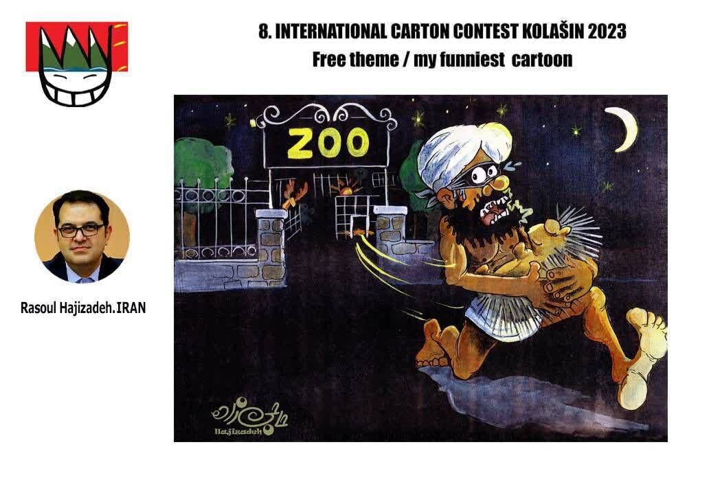 کاریکاتوریست اردبیلی فینالیست شد
