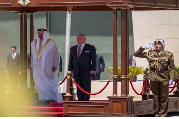 رایزنی رئیس امارات با عبدالله دوم در اردن