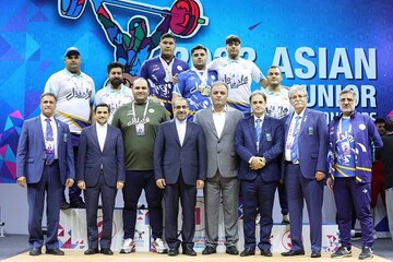 Iran junior weightlifting team becomes Asia champion