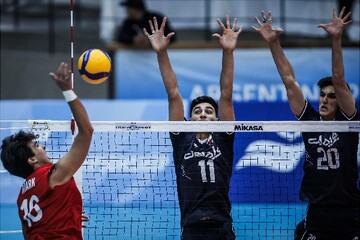پیروزی تیم والیبال نوجوانان ایران برابر پورتوریکو 