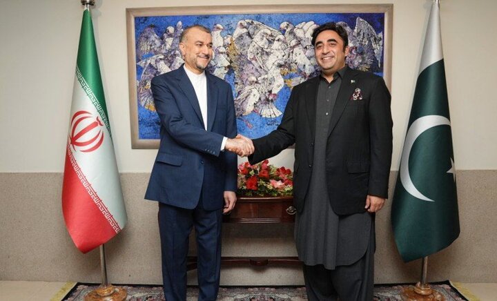 آغاز گفتگوهای وزرای امور خارجه ایران و پاکستان