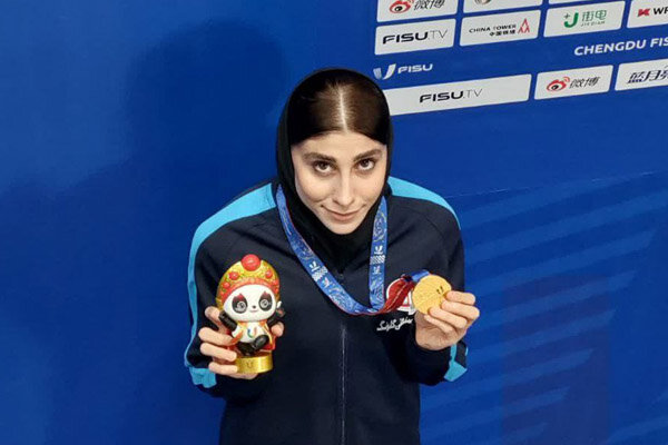 پنجمین طلای کاروان ایران را دختر طلایی تکواندو کسب کرد