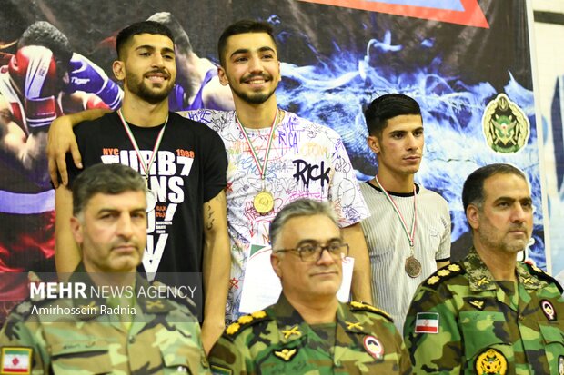 مسابقات فینال بوکس قهرمانی نزاجا 7