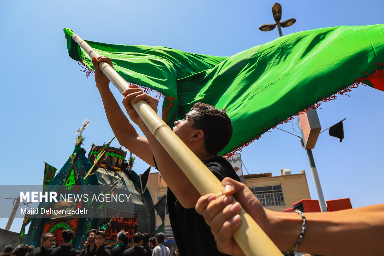 «سنگ زنی» نماد یک عزاداری سنتی/ استان سمنان سرزمین «آیینها»