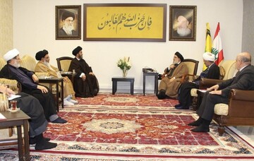 İranlı İslam alimleri heyeti Hasan Nasrullah ile görüştü