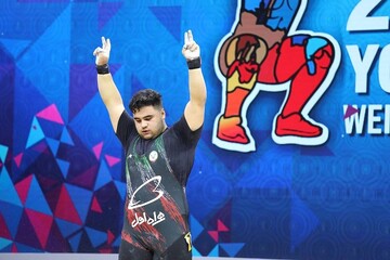 Iran's youth weightlifting team finishes runner-up in Asia
