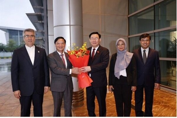  Vietnam Ulusal Meclis Başkanı İran'a geliyor