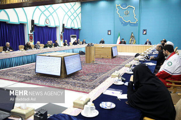 Meeting of Iran's social council with presence of Raeisi