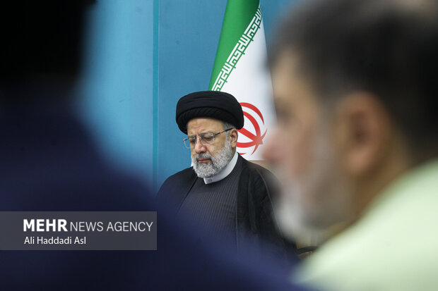 Meeting of Iran's social council with presence of Raeisi