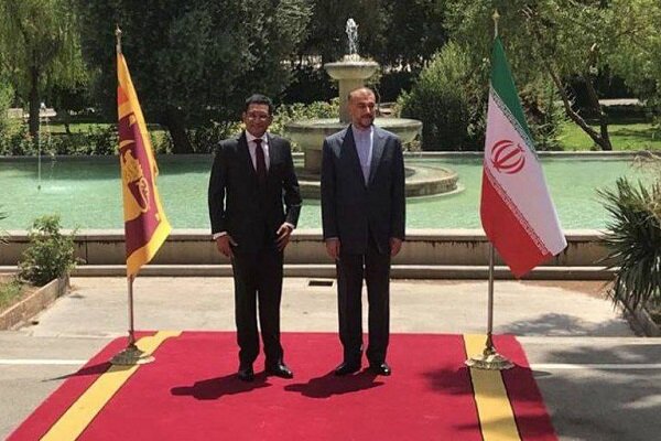 Iranian FM welcomes Sri Lankan counterpart in Tehran