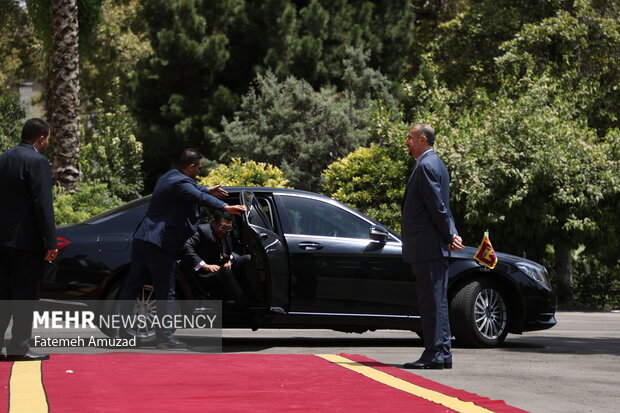 Iranian, Sri Lankan foreign ministers meet in Tehran
