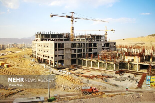 بیمارستان ۱۰۰۰ تختخوابی تبریز ۲۲ درصد پیشرفت فیزیکی دارد