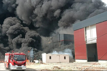 Tekirdağ’da kimya fabrikasında yangın