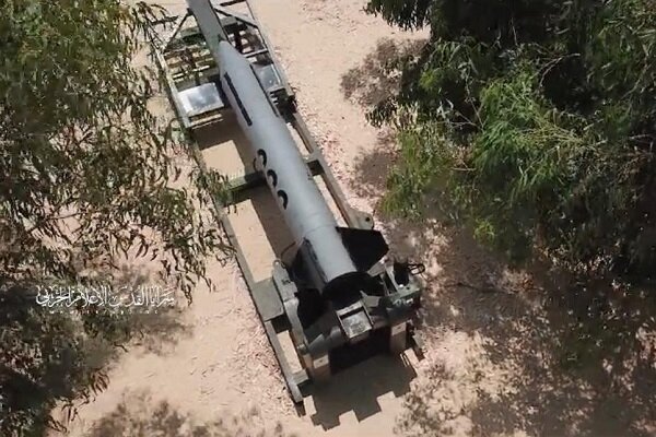 سرايا القدس تكشف عن صاروخ جديد من تصنيعها العسكري