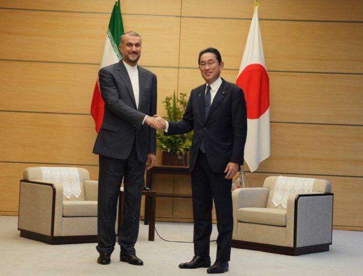 Iran FM Amir-Abdollahian, Japan PM Kishida meet in Tokyo