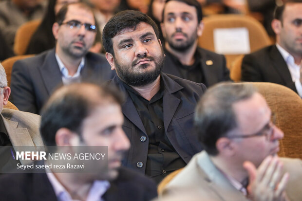 محمدمهدی خیرجو سرپرست خبرگزاری دانشجویان ایران (ایسنا) در مراسم چهل و سومین سالگرد جهاد دانشگاهی حضور دارد