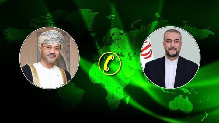  وزيرا خارجية إيران وعمان يشددان على معارضتهما للهجرة القسرية للفلسطينيين