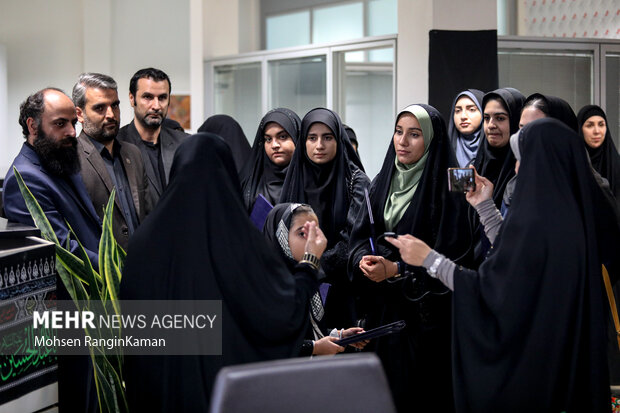 دانش آموزان فعال حوزه رسانه از خبرگزاری مهر بازدید کردند