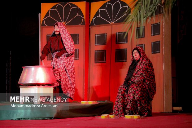 استقبال بی نظیر مردم دشت ورامین از تئاتر شیدای زمان