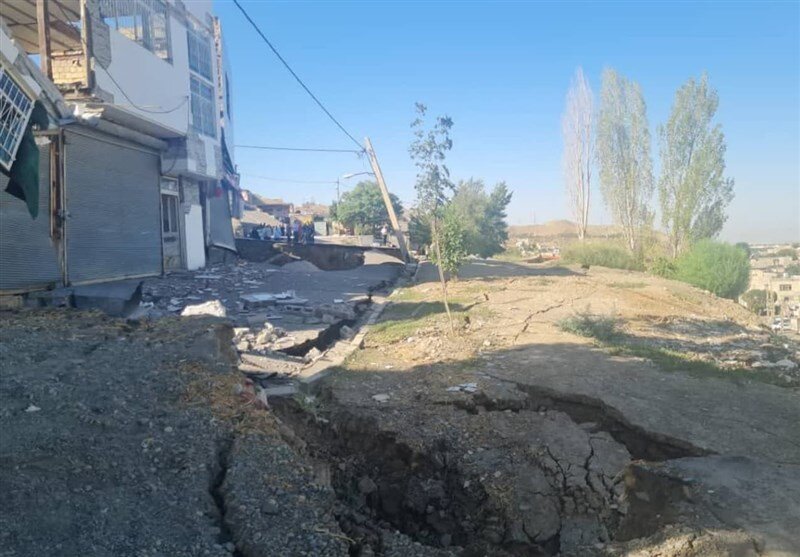 رانش زمین در حصار کرج/ چند واحد مسکونی خسارت دید