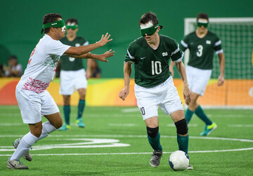 Iran blind football