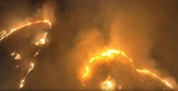آتش گرفتن پالت‌های چوبی عامل حریق در شهرک‌صنعتی یزد