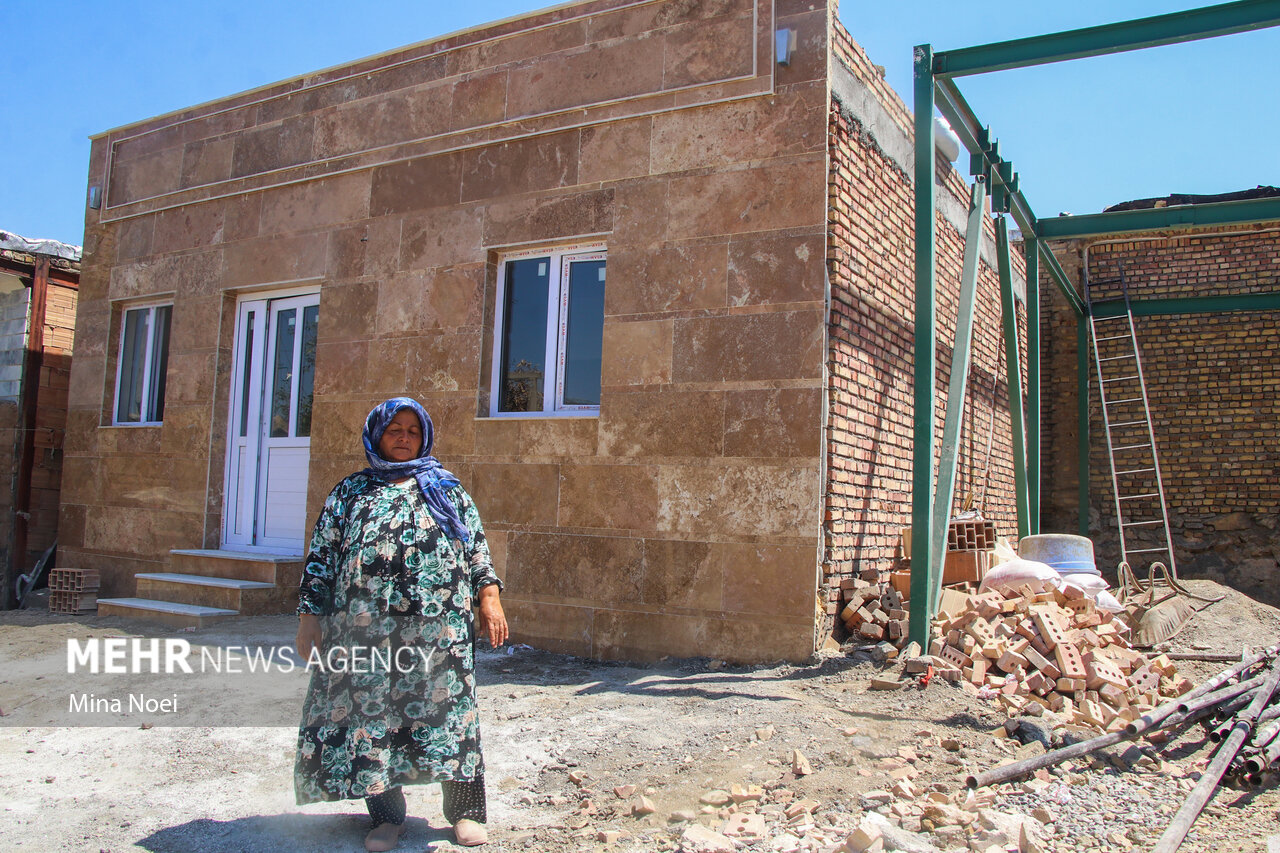 پیشرفت۹۱ درصدی بازسازی مناطق زلزله در روستاهای خوی