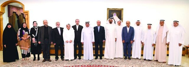أعضاء جمعية الصداقة الإيرانية-الكويتية يلتقون بالسفير الإيراني الجديد