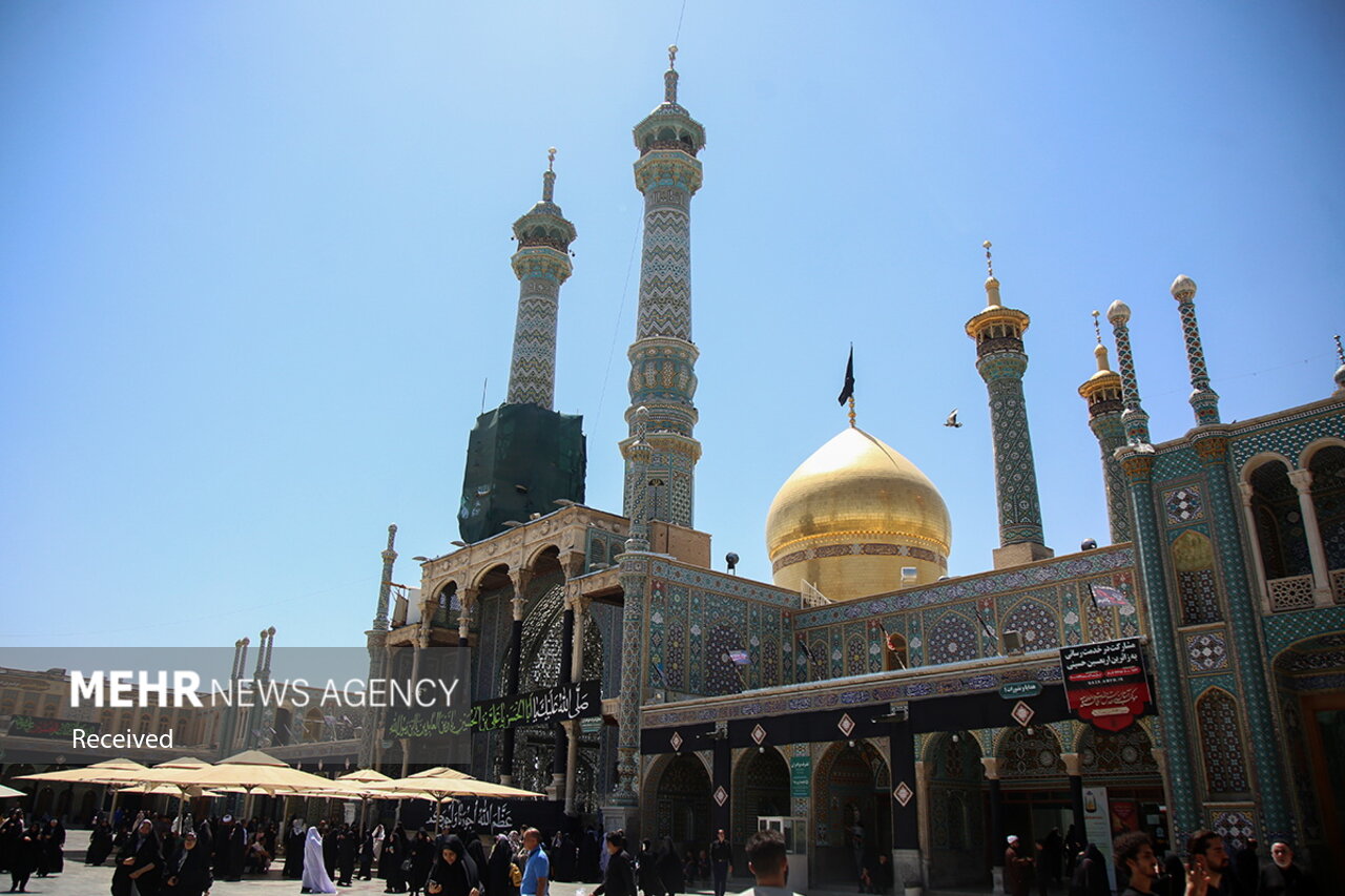 شهر قم سوگوار شهادت سیدالساجدین امام زین العابدین(ع) است