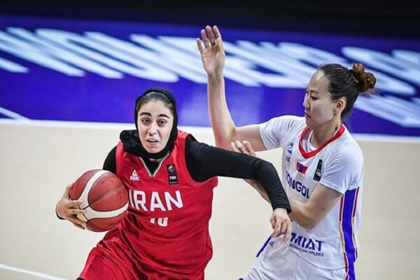 Iran victorious over Mongolia at FIBA Women's Asia Cup