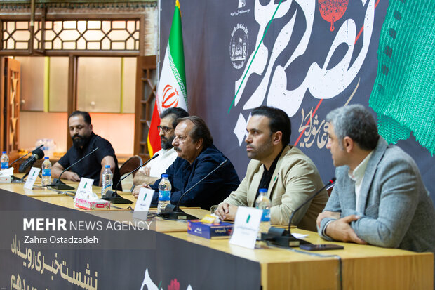  مجید مجیدی رئیس رویداد در نشست خبری جشنواره تصویر دهم حضور دارد