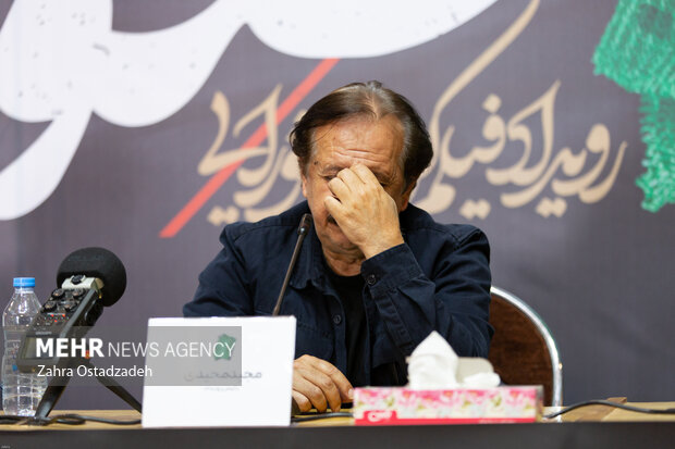  مجید مجیدی رئیس رویداد در نشست خبری جشنواره تصویر دهم حضور دارد