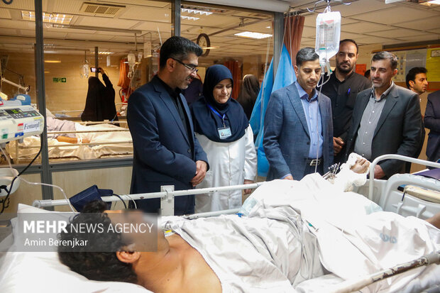 Visiting Shah Cheragh injured in Shiraz