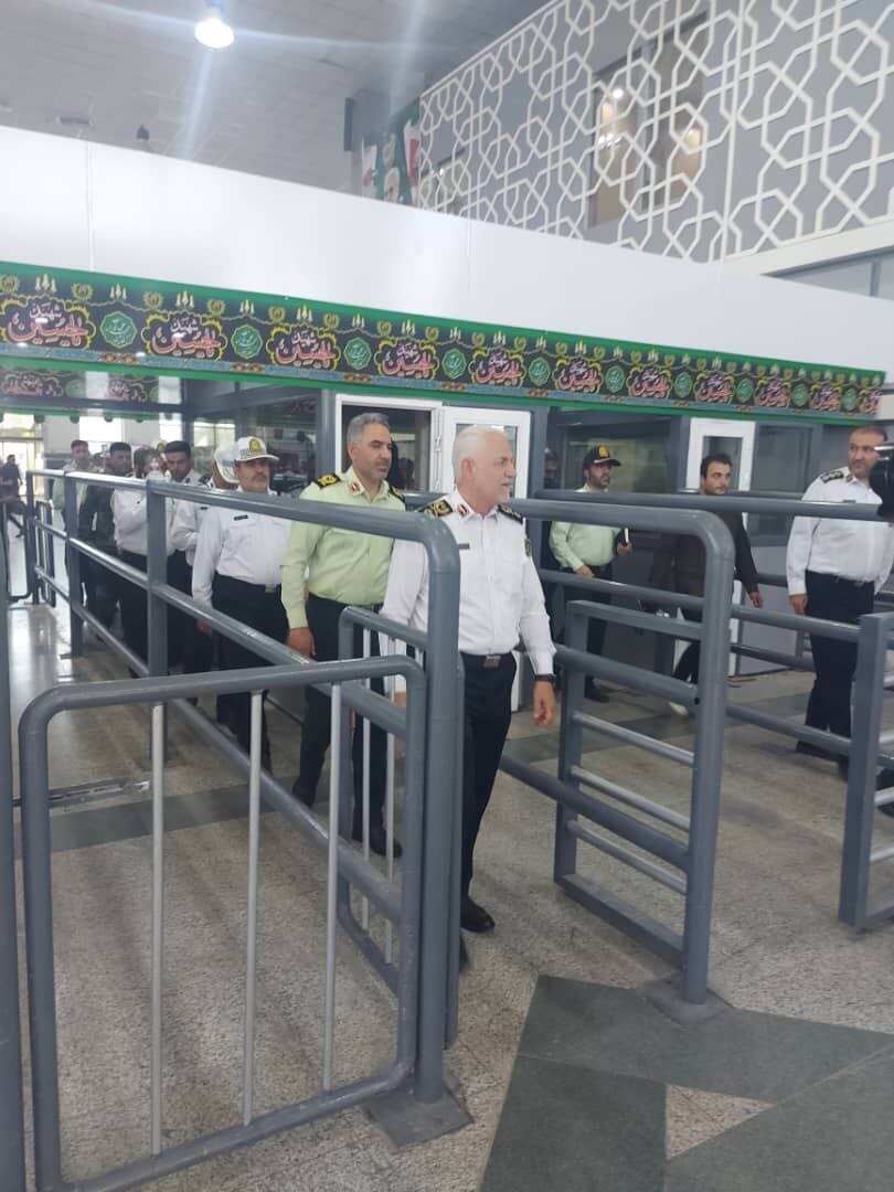 بازدید رئیس پلیس راهور فراجا از مرز مهران 5