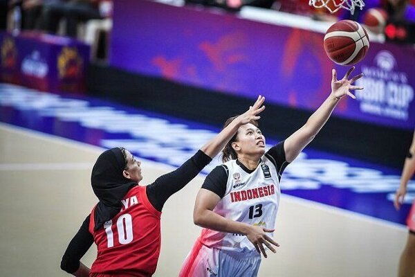 Iran defeated by Indonesia at FIBA Women's Asia Cup